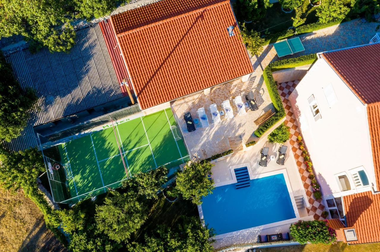 Villa Mateo With Private Pool Gruda Bagian luar foto