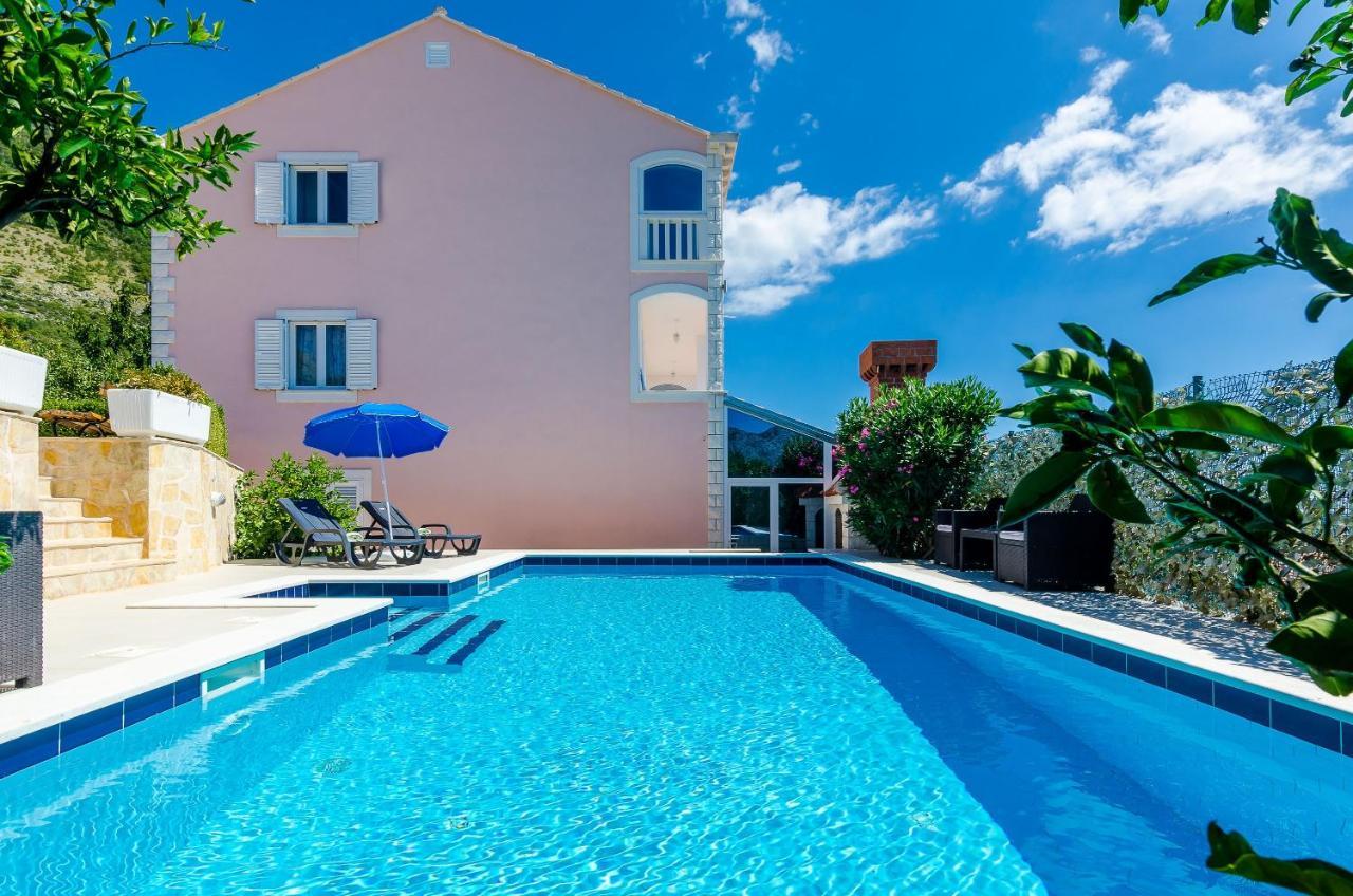 Villa Mateo With Private Pool Gruda Bagian luar foto