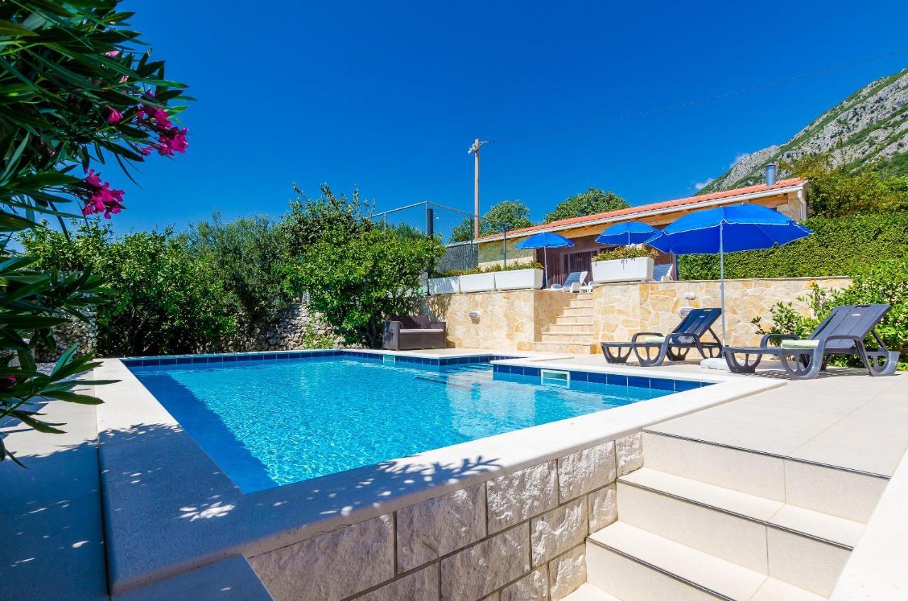 Villa Mateo With Private Pool Gruda Bagian luar foto