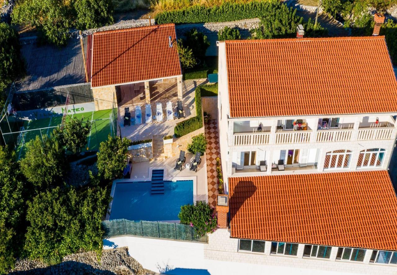 Villa Mateo With Private Pool Gruda Bagian luar foto